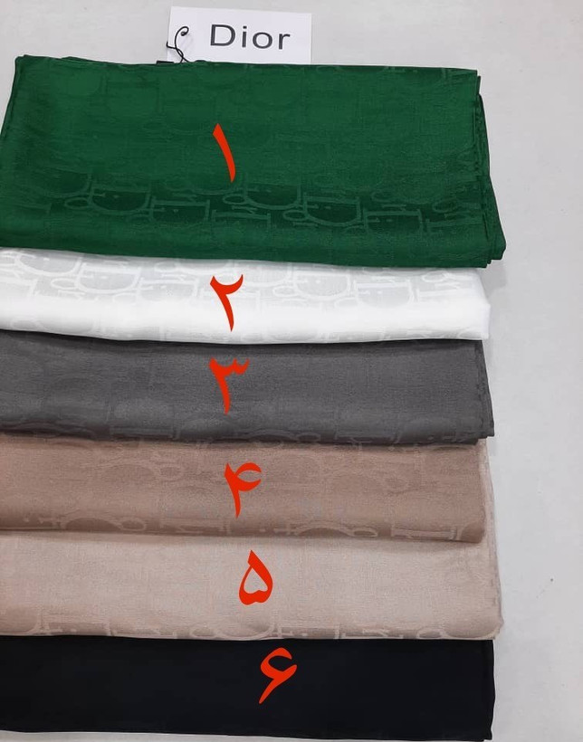 روسری ابریشم وارداتی مارک