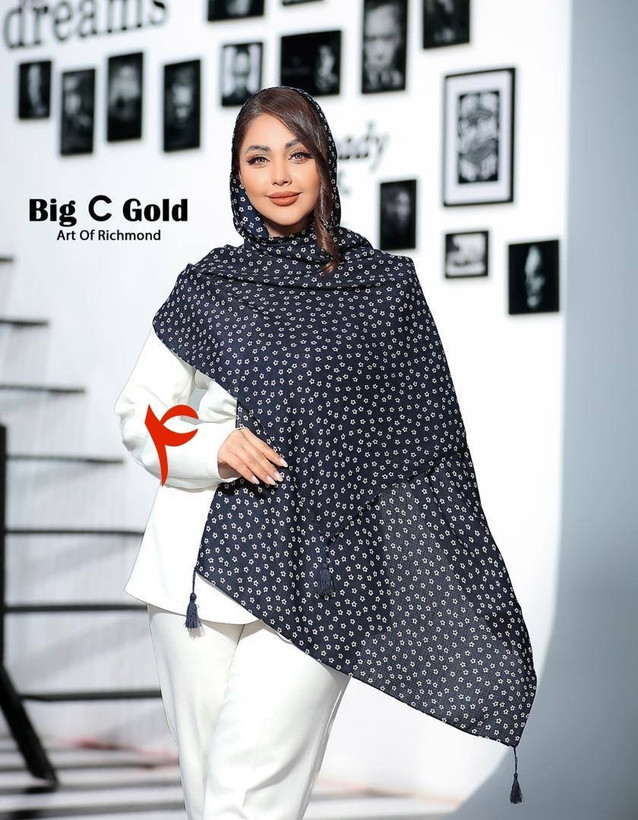 شال گلدار نخی