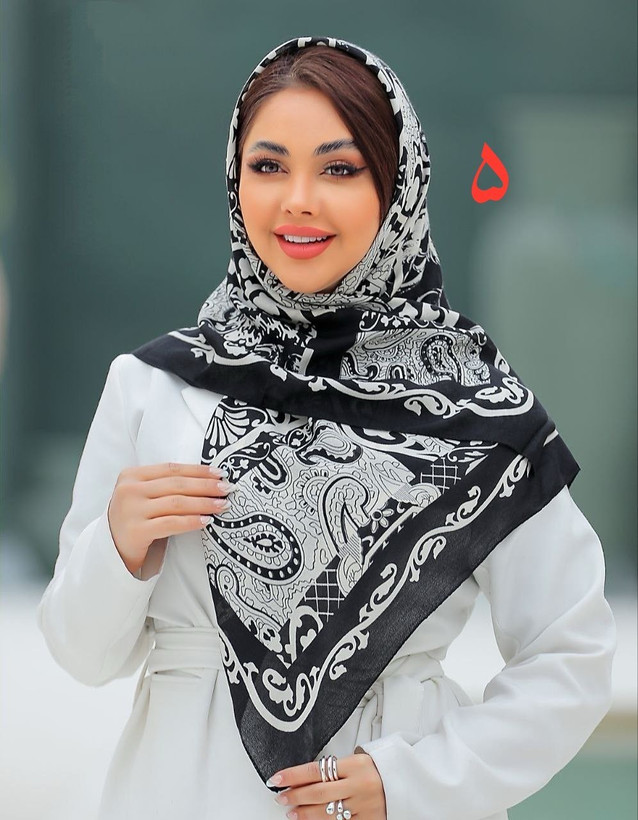 روسری نخی قواره ۱۰۰