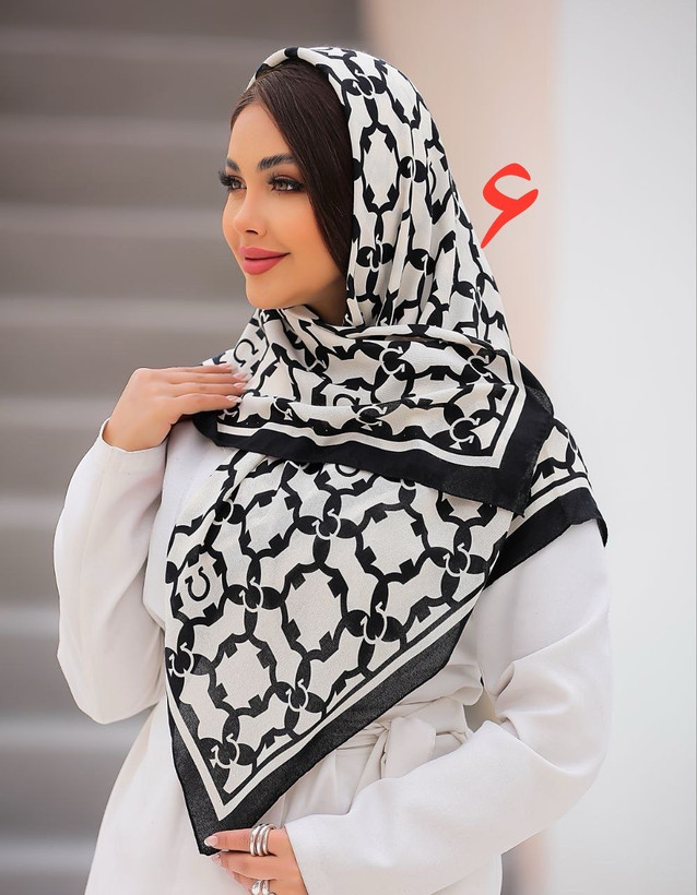روسری نخی قواره ۱۰۰