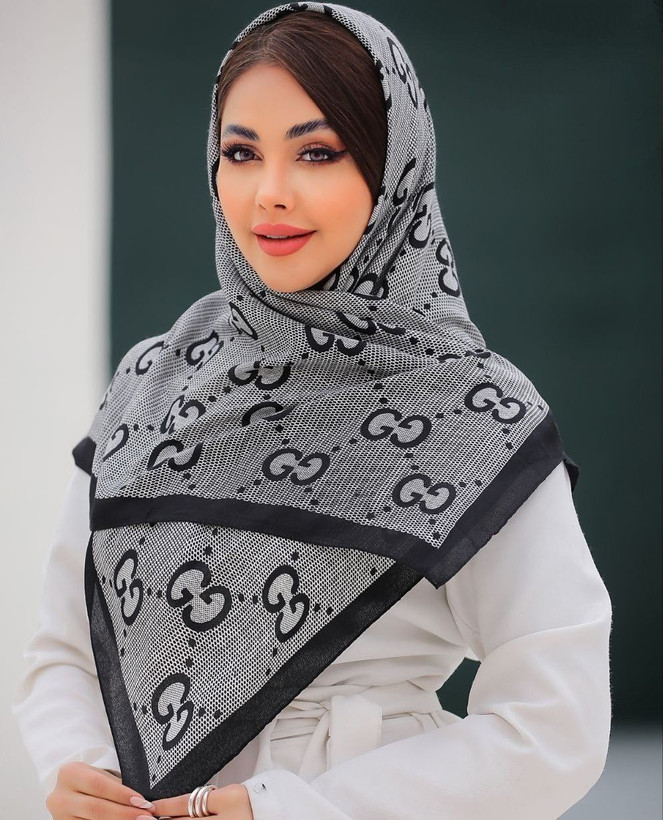 روسری نخی قواره ۱۰۰