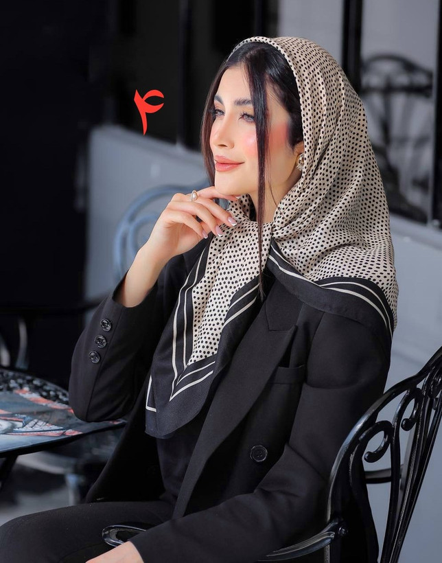 روسری نخی قواره ۱۰۰