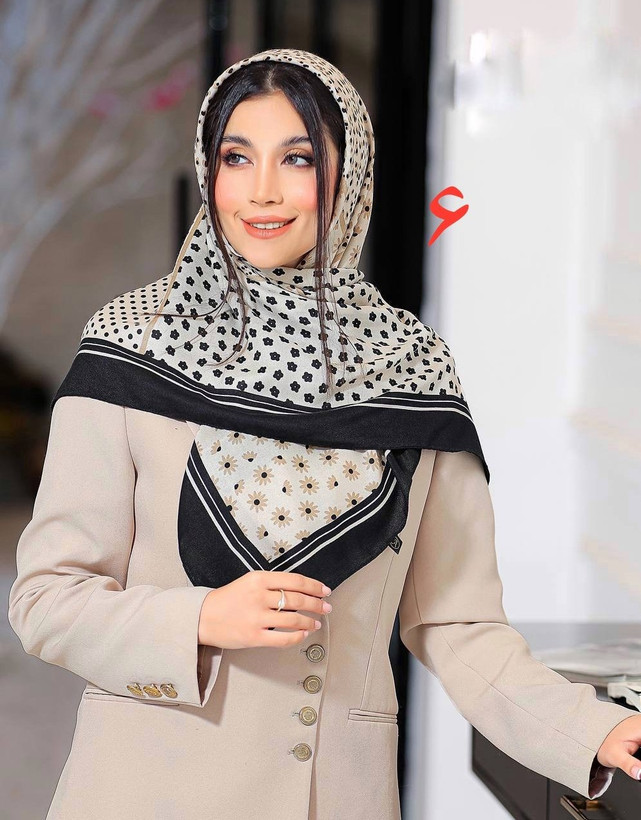 روسری نخی قواره ۱۰۰