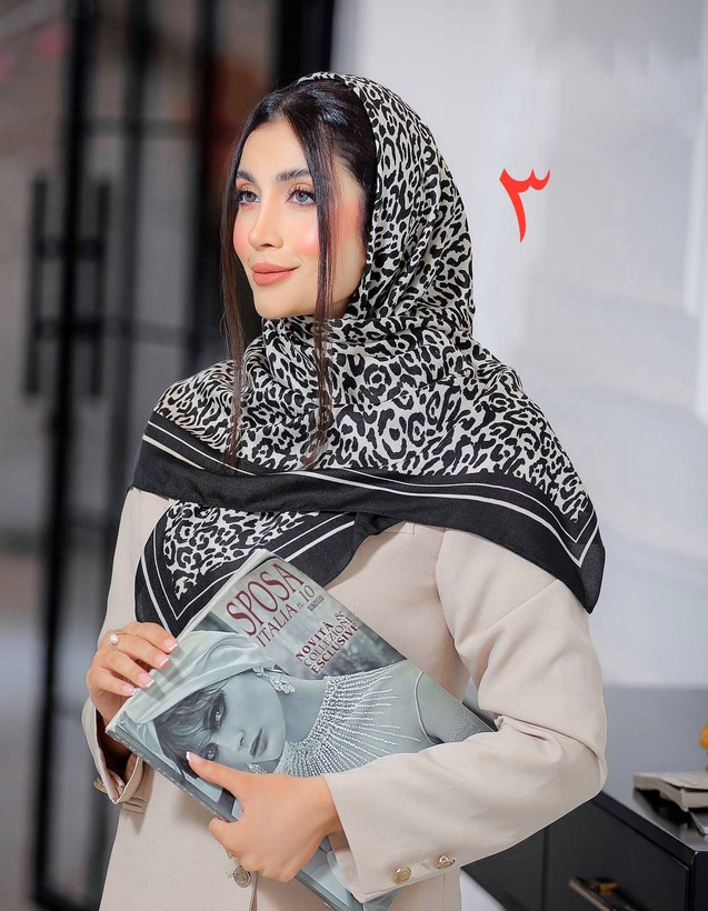 روسری نخی قواره ۱۰۰