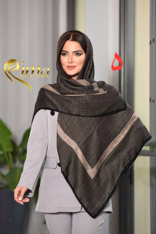 روسری نخی دست دوز جیوان جی قواره ۱۲۰