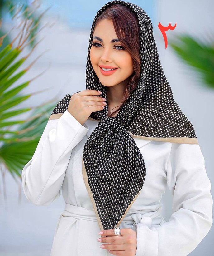 روسری نخی قواره ۱۰۰