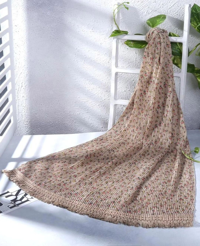 شال پلیسه گلریز وارداتی