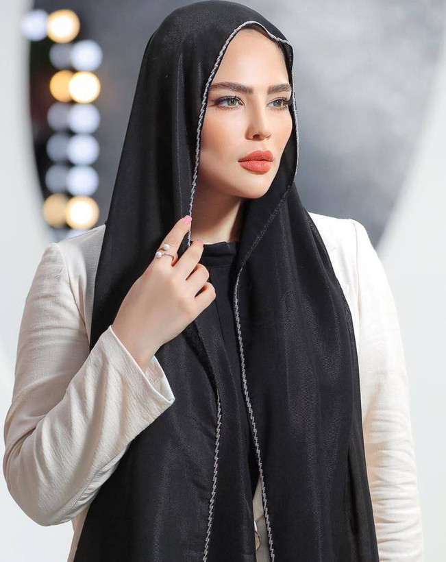 شال کوپرا لبه جواهردوزی