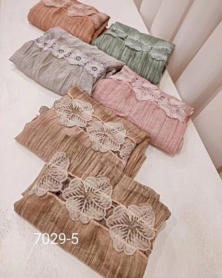 شال مجلسی وارداتی دسته گل برجسته