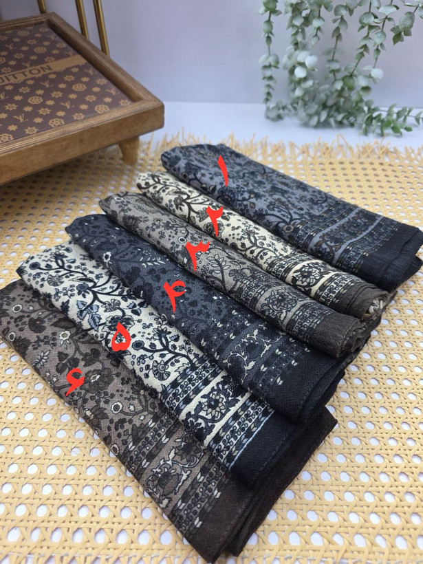 روسری نخی پاییزه قواره ۱۱۰ اعلا