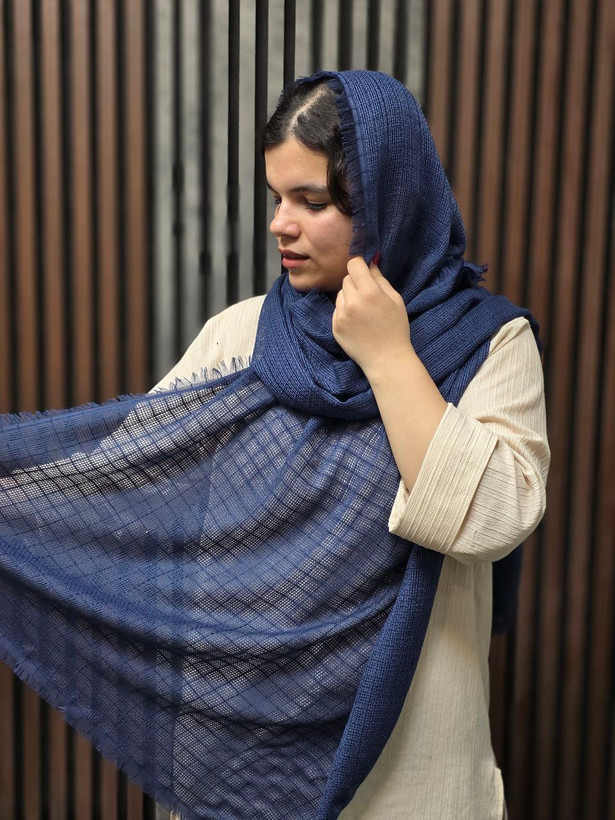 شال نخی حصیری لب ریش