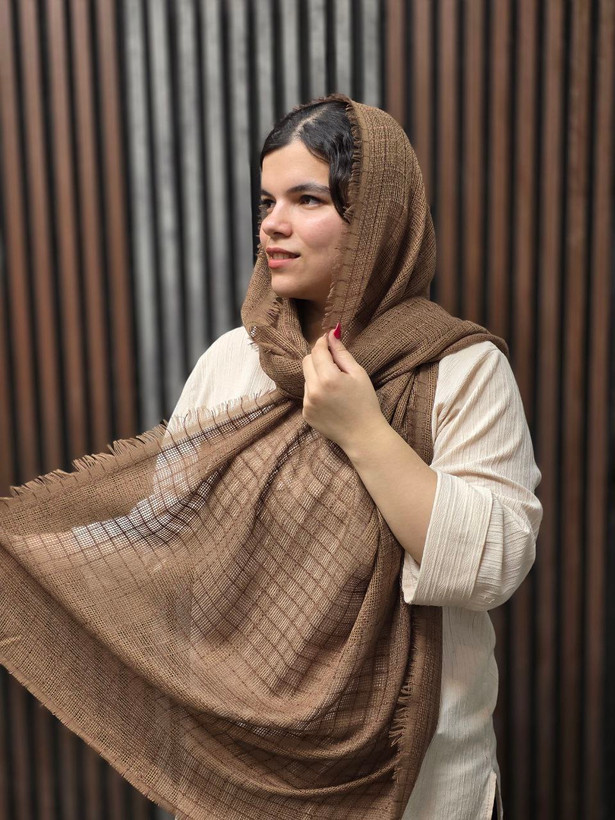 شال نخی حصیری لب ریش