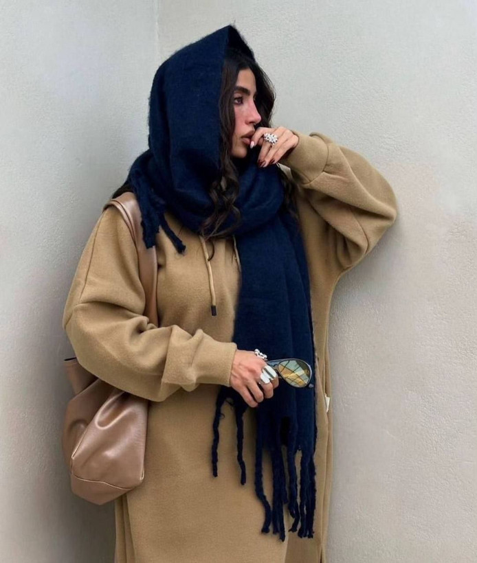 بیگ اسکارف موهر پشمی وارداتی
