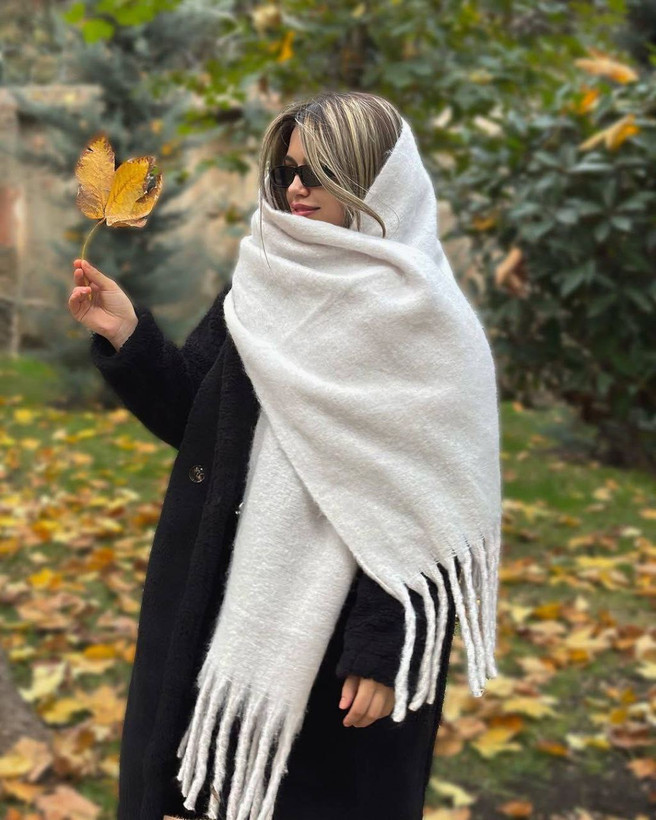 بیگ اسکارف موهر پشمی وارداتی